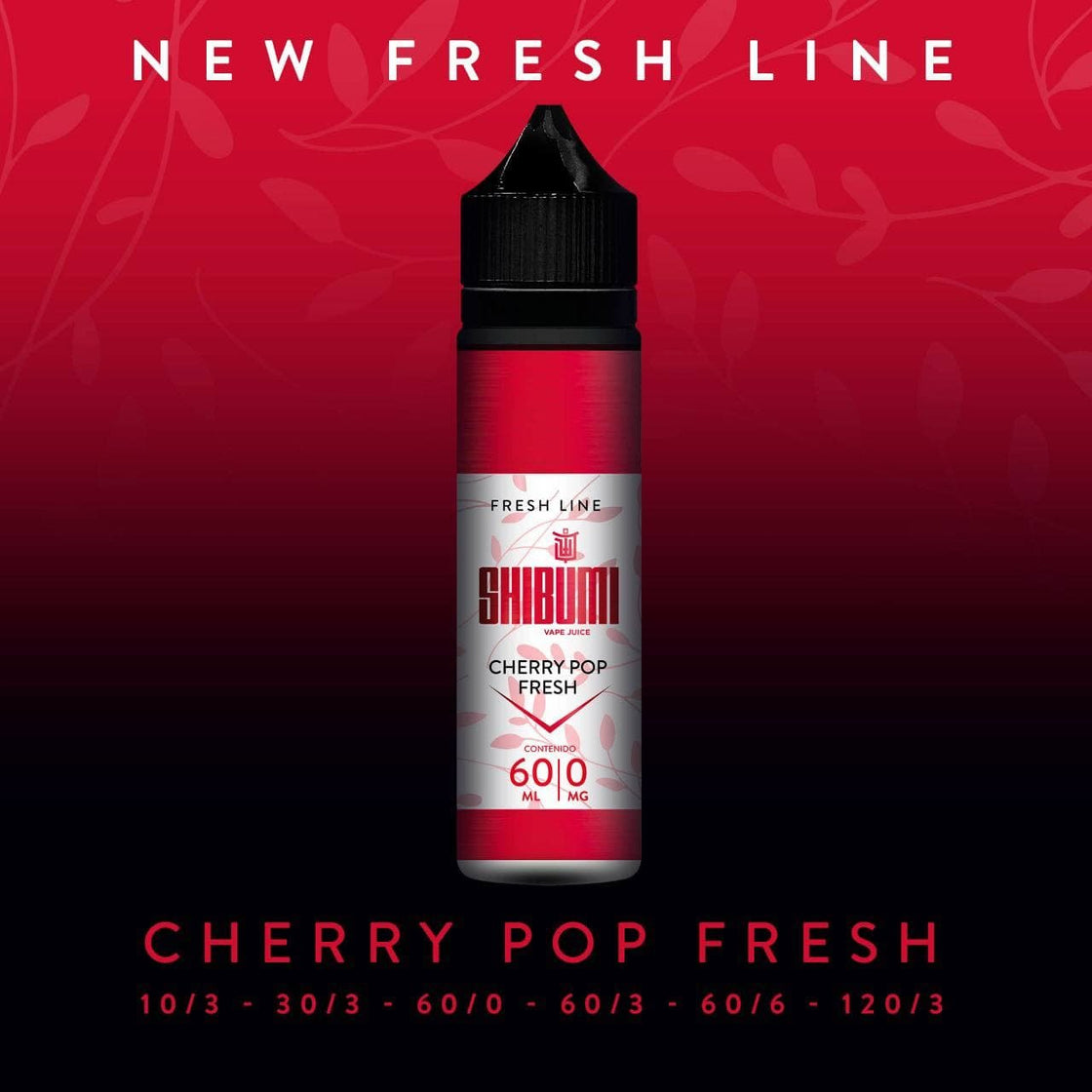 Líquido Shibumi Cherry Pop Fresh - Tienda Vapor