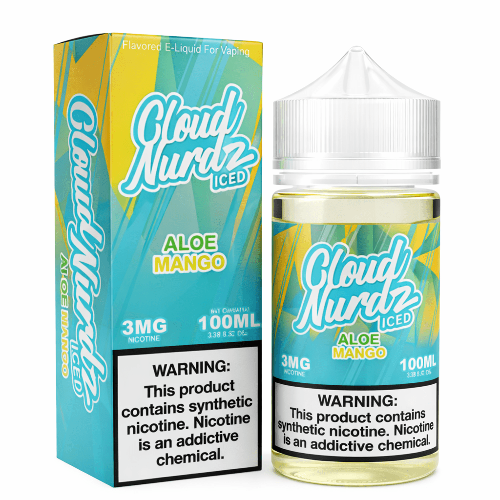 Liquido Cloud Nurdz Iced Aloe Mango 100ml - Tienda Vapor
