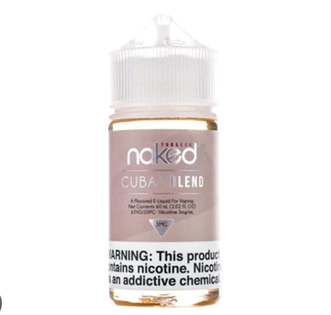 Líquido Naked Cuban Blend 60ml - Tienda Vapor