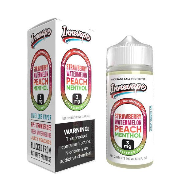 Líquido Heisenberg Strawberry Watermelon Peach Menthol 100ml - Tienda Vapor
