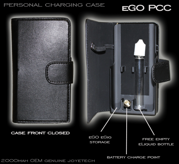 Estuche Cargador Personal Joyetech 2000 mah eGo PCC - Tienda Vapor