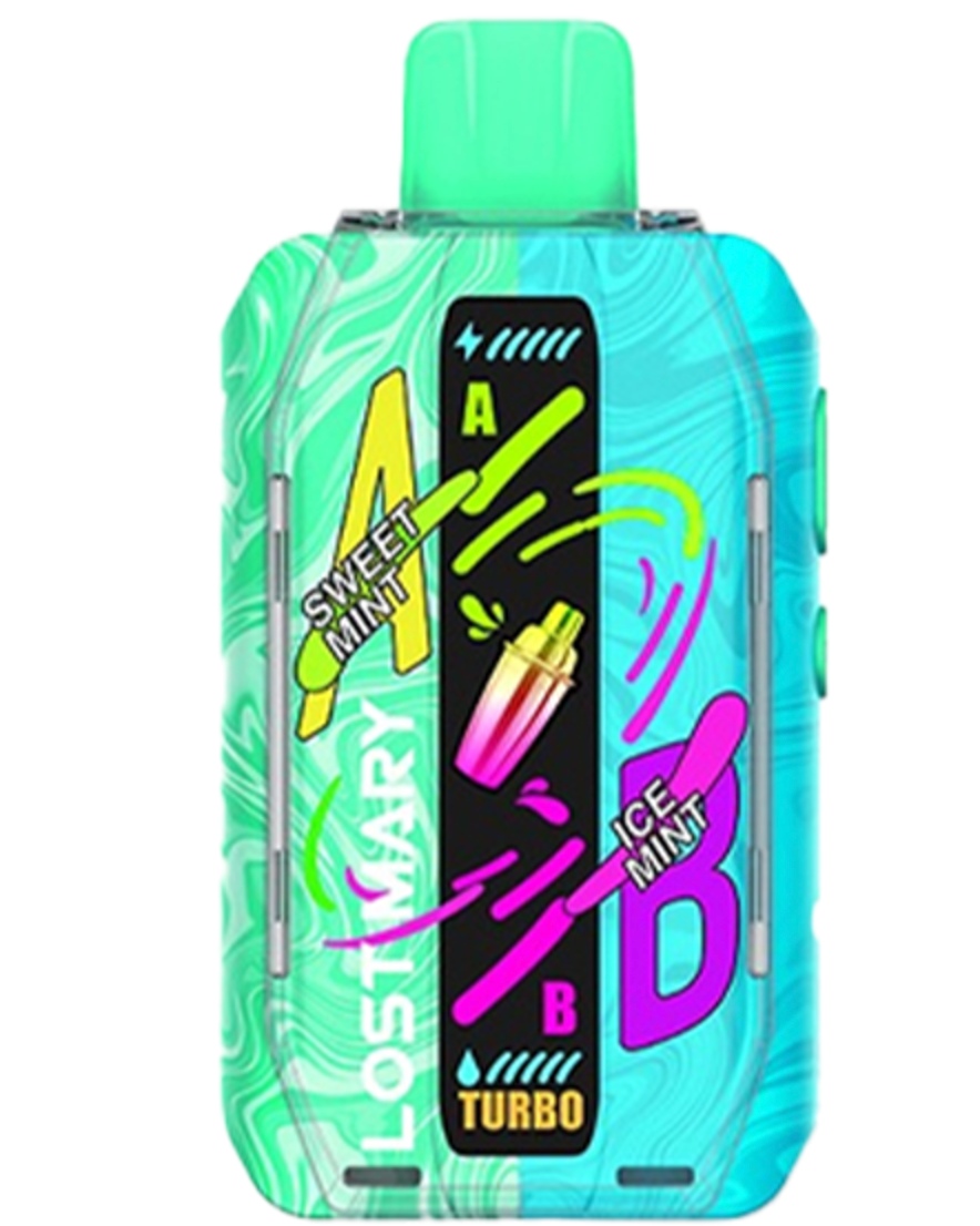 Pod descartable Lost Mary Mixer 30000 Mix Mint - Tienda Vapor