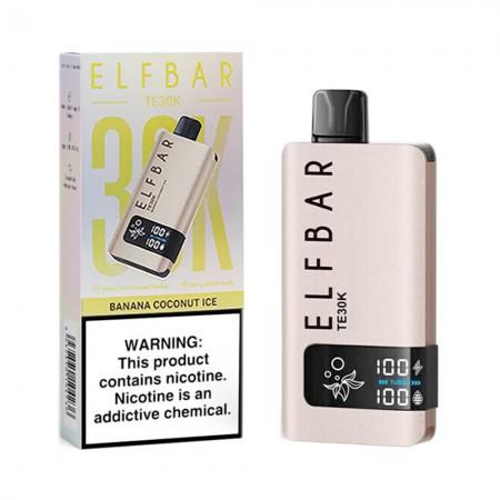 Pod descartable ElfBar TE30000 puffs Banana Coconut Ice
