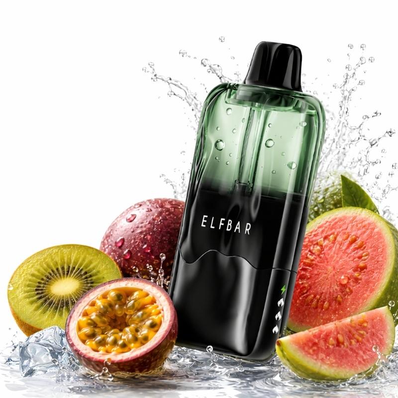 Pod descartable Elfbar Duke Kiwi Passion Fruit Guava 35K - Tienda Vapor