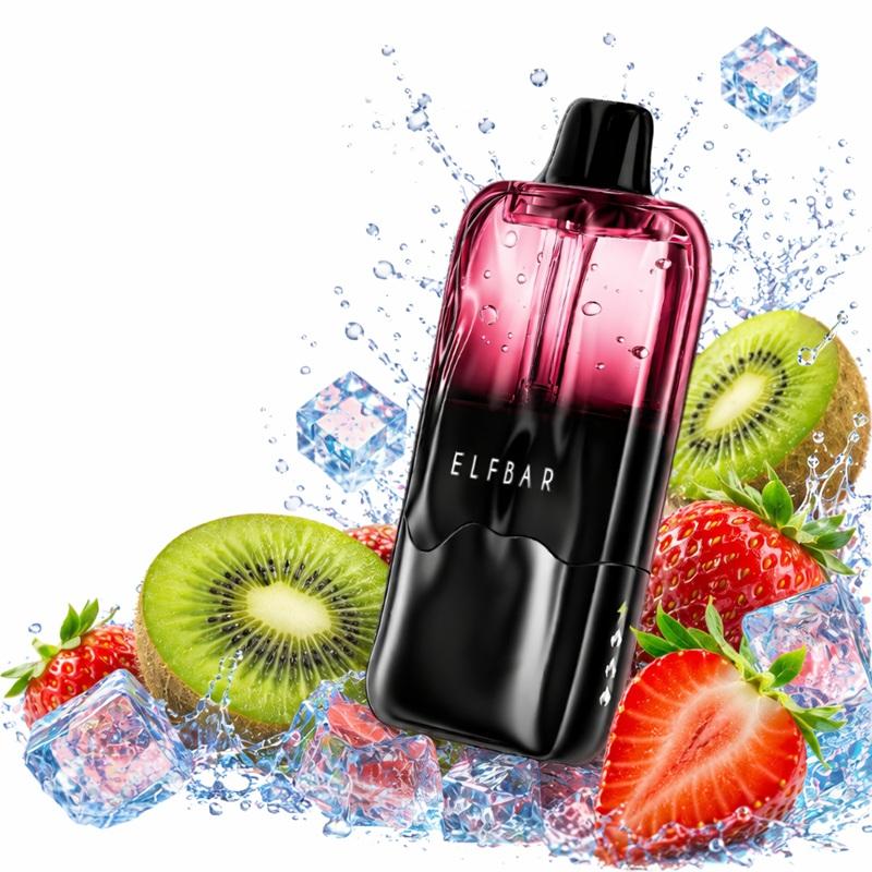 Pod descartable Elfbar Duke Strawberry Kiwi Ice 35K - Tienda Vapor