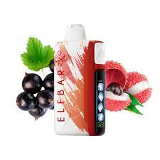 Pod descartable ElfBar Ice King 40000 Puffs Ribena Lychee