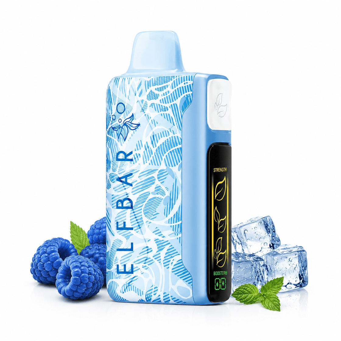 Pod descartable ElfBar Sour King 40000 Puffs Blue Razz Ice - Tienda Vapor