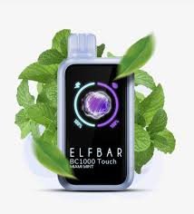 Pod descartable ElfBar BC10000 Touch 14K Miami Mint - Tienda Vapor