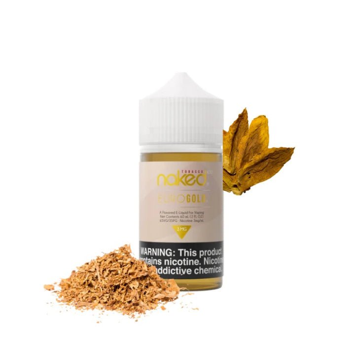 Líquido Naked Euro Gold 60ml (USA) - Tienda Vapor