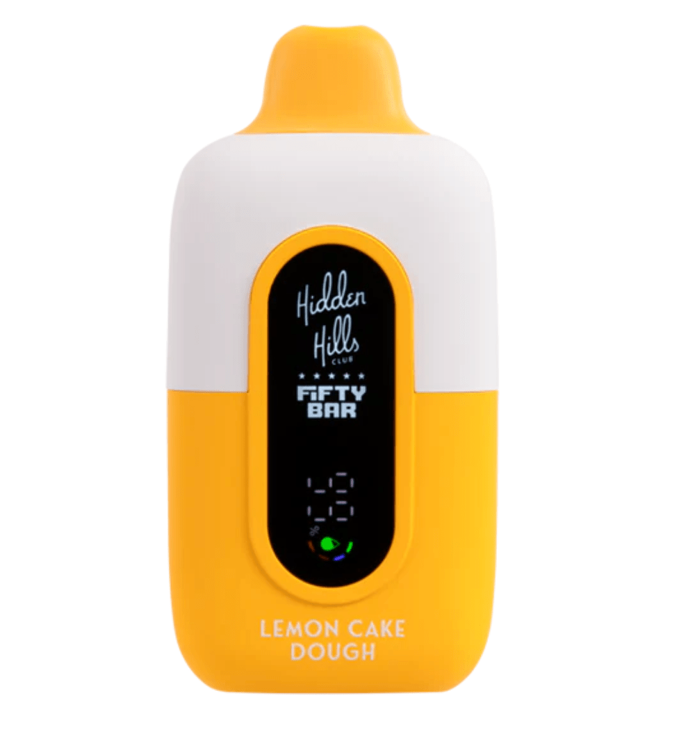 Pod descartable Fifty Bar Lemon Cake Dough 20000 puffs (origen USA) - Tienda Vapor