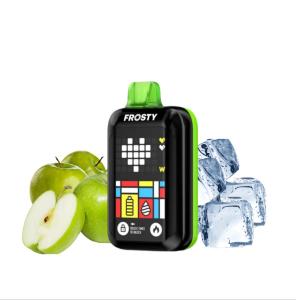 Pod descartable Frosty 25000 puffs Green Apple Ice