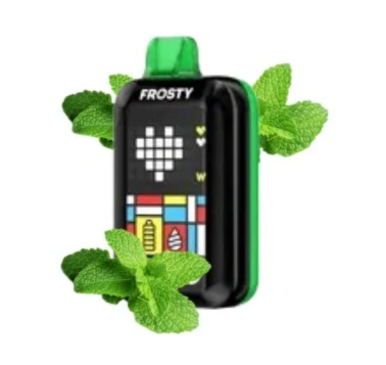 Pod descartable Frosty 25000 puffs Spearmint - Tienda Vapor