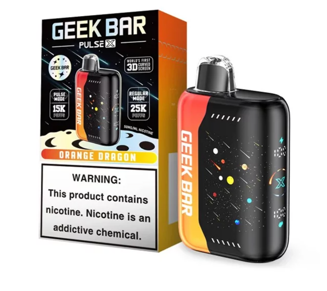 Pod descartable GeekBar 25000 Pulse X Orange Dragon - Tienda Vapor