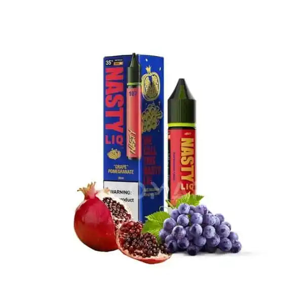 Liquido Nasty Salt Nic New Grape Pomegranate 30ml - Tienda Vapor