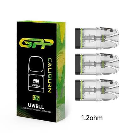 Cartucho Uwell Caliburn GPP para G5/G4/G3 - Tienda Vapor