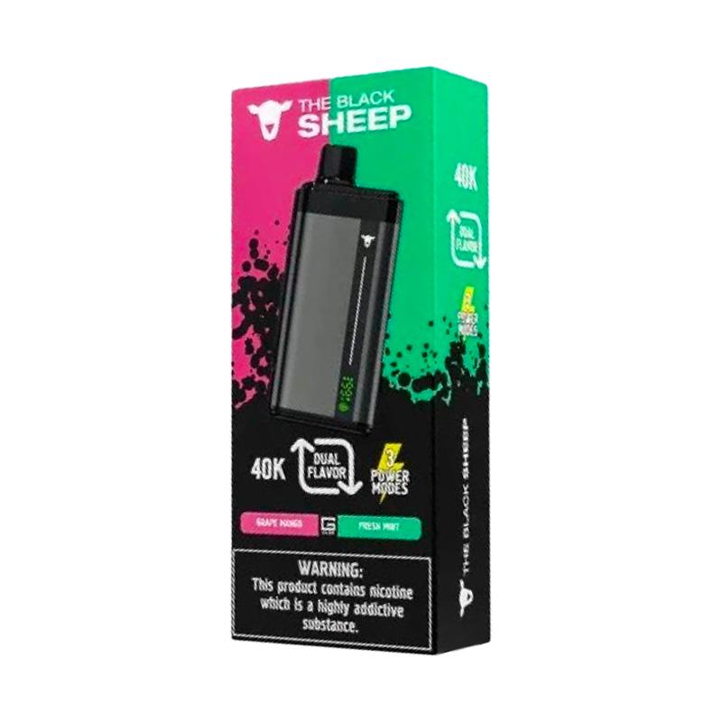 Pod descartable The Black Sheep 40K Dual Flavor Grape Mango / Fresh Mint