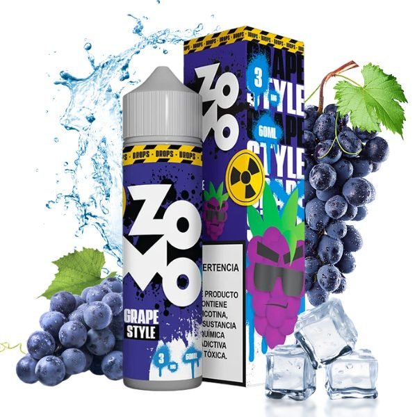Líquido Zomo Grape Style 60ml - Tienda Vapor