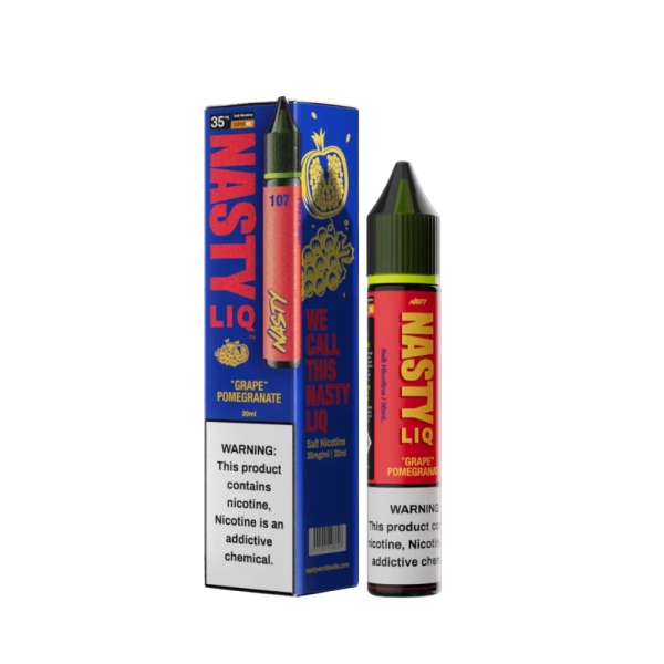 Liquido Nasty Salt Nic New Grape Raspberry 30ml - Tienda Vapor