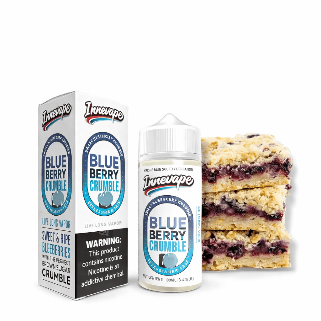 Líquido Heisenberg Blueberry Crumble 100ml - Tienda Vapor