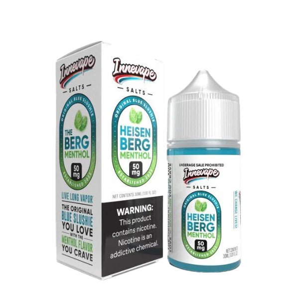 Líquido Heisenberg Salt Nic The Berg Menthol 30ml - Tienda Vapor