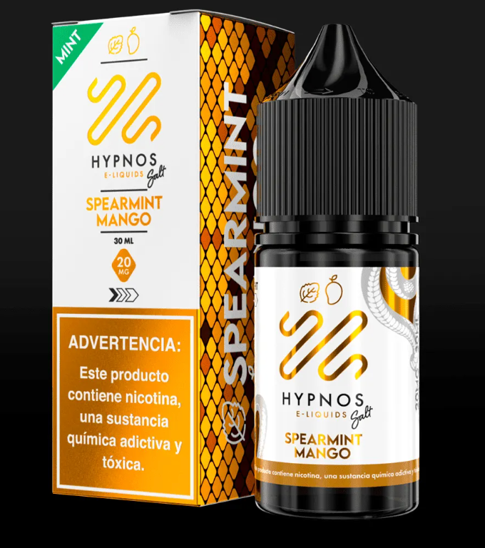 Líquido Hypnos Salt Nic Spearmint Mango 30ml - Tienda Vapor
