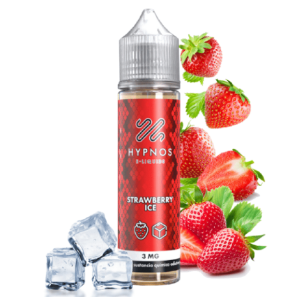 Líquido Hypnos Strawberry Ice 60ml - Tienda Vapor