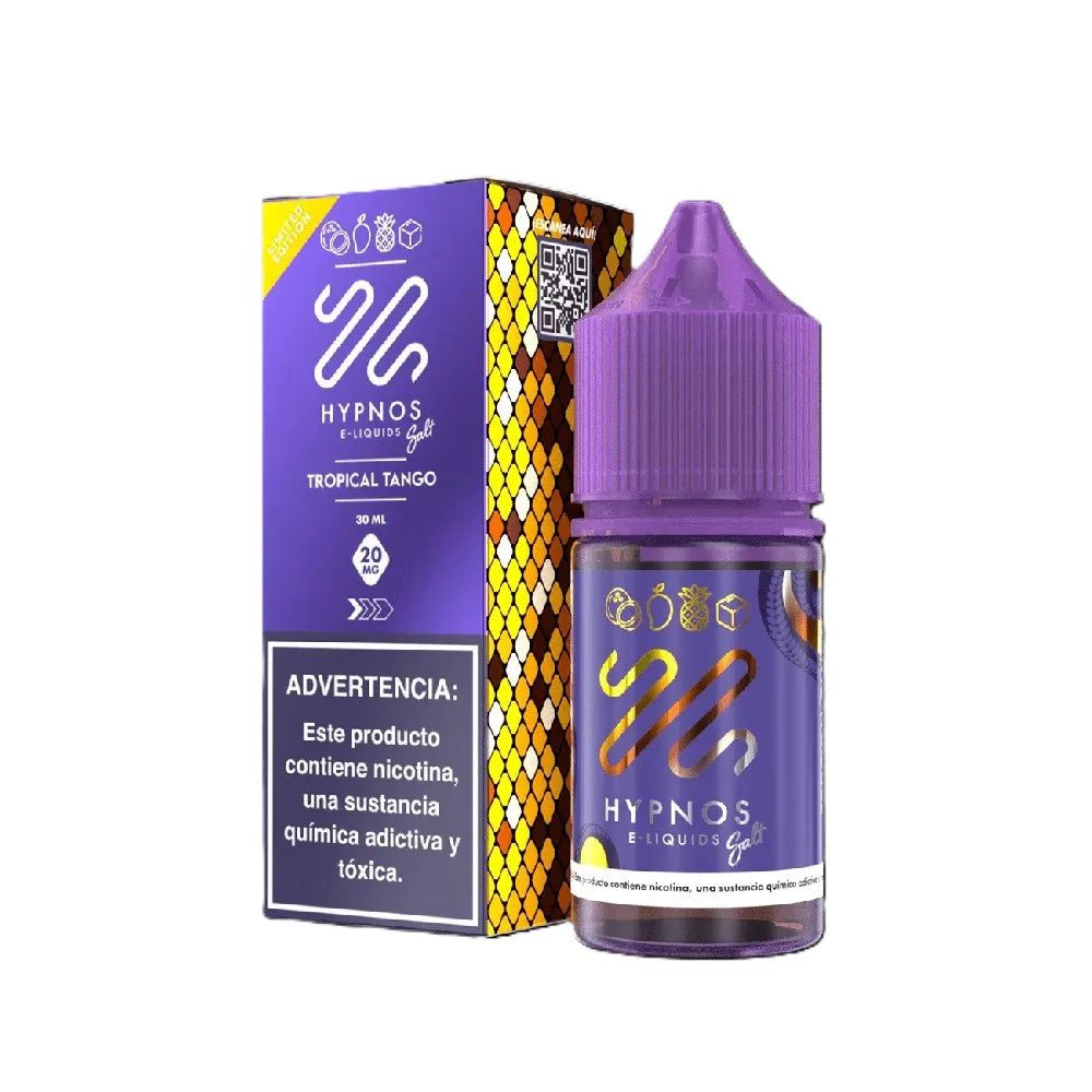 Líquido Hypnos Salt Nic Tropical Tango 30ml - Tienda Vapor