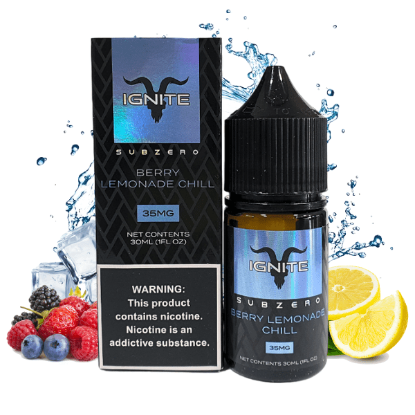 Liquido Ignite Salt Nic Berry Lemonade Chill - Tienda Vapor