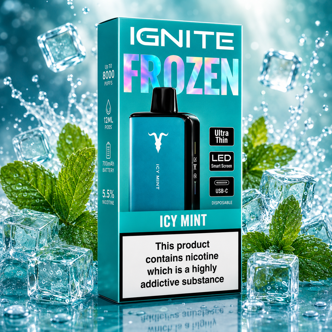 Pod Descartable Ignite Frozen Ultra Thin Icy Mint 20K