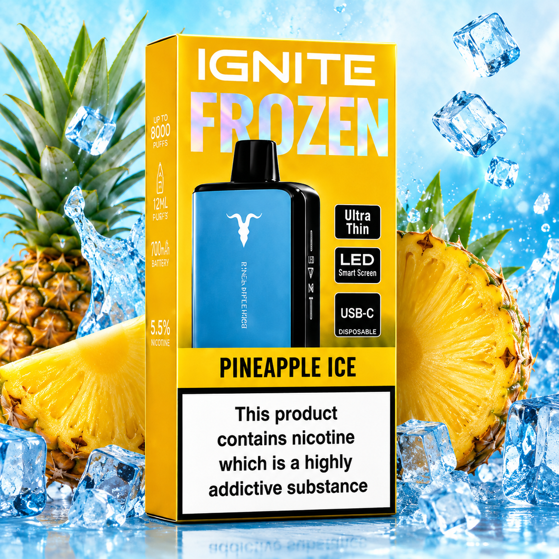 Pod Descartable Ignite Frozen Ultra Thin Pineapple Ice 20K