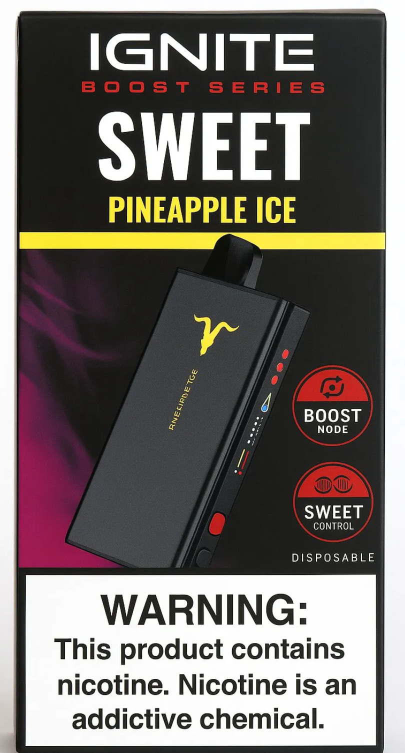 Pod descartable Ignite V400 Sweet Pineapple Ice