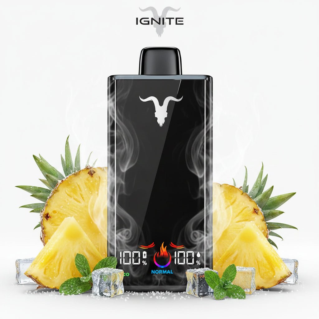 Pod descartable Ignite V300 Ultra Slim Pineapple Ice 30K - Tienda Vapor