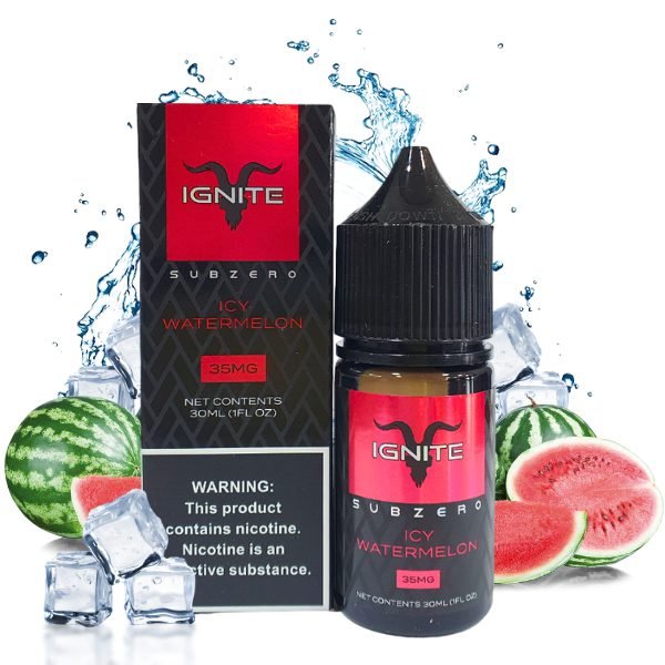 Liquido Ignite Salt Nic Icy Watermelon - Tienda Vapor