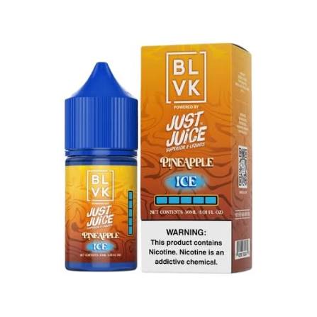 Líquido BLVK x Just Juice Salt Nic Pineapple Ice 30ml - Tienda Vapor