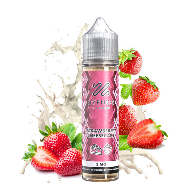 Líquido Hypnos Strawberry Cheesecake 60ml - Tienda Vapor