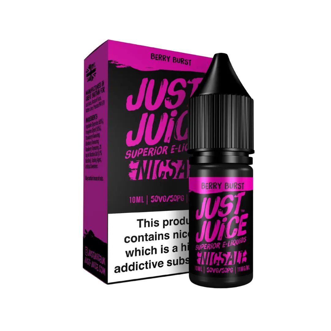 Liquido Just Juice Salt Nic Berry Burst 30ml - Tienda Vapor