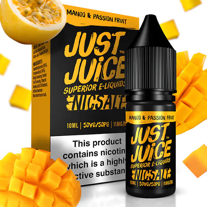 Liquido Just Juice Salt Nic Mango Passion 30ml - Tienda Vapor