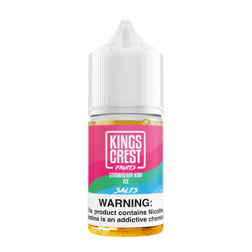 Líquido King's Crest Fruits Strawberry Kiwi Ice Salt Nic 30 ml