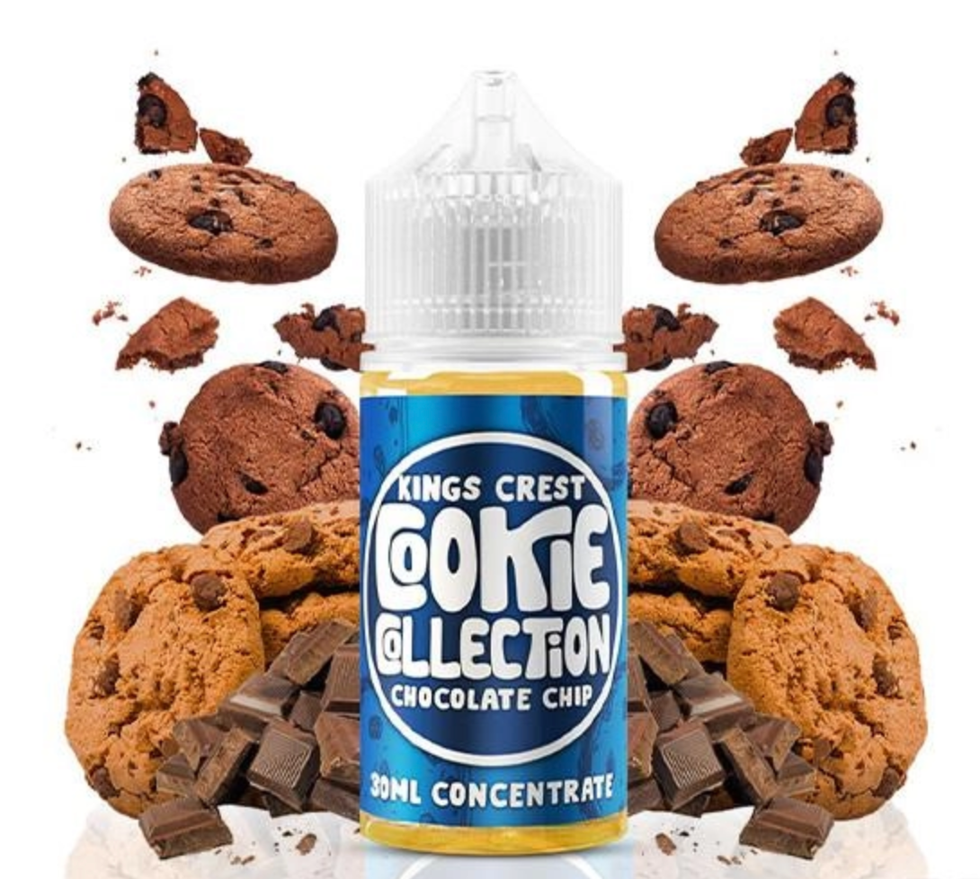 Líquido King's Crest Chocolate Chip Cookie 100ml - Tienda Vapor