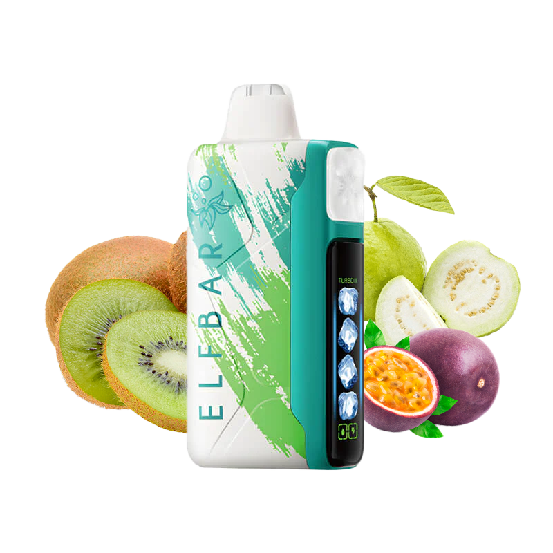 Pod descartable ElfBar Ice King 40000 Puffs Kiwi Passion Fruit Guava