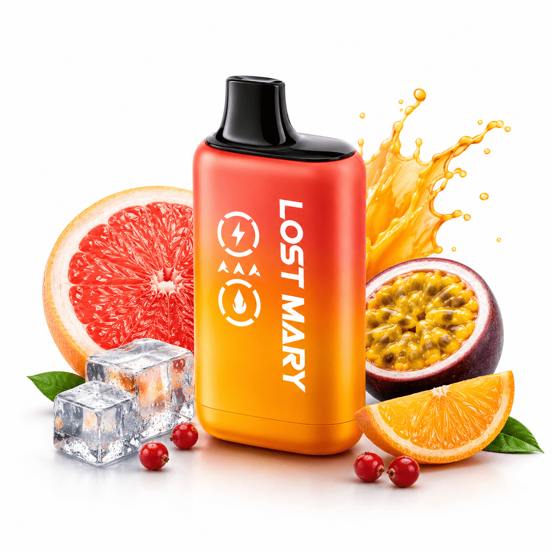 Pod descartable Lost Mary Dura 35K Grapefruit Passion Guava - Tienda Vapor