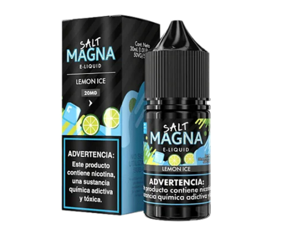 Líquido Magna Salt Nic Lemon Ice 30ml - Tienda Vapor