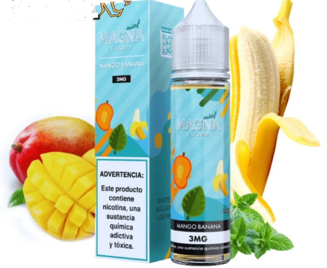 Líquido Magna Mango Banana 60ml - Tienda Vapor