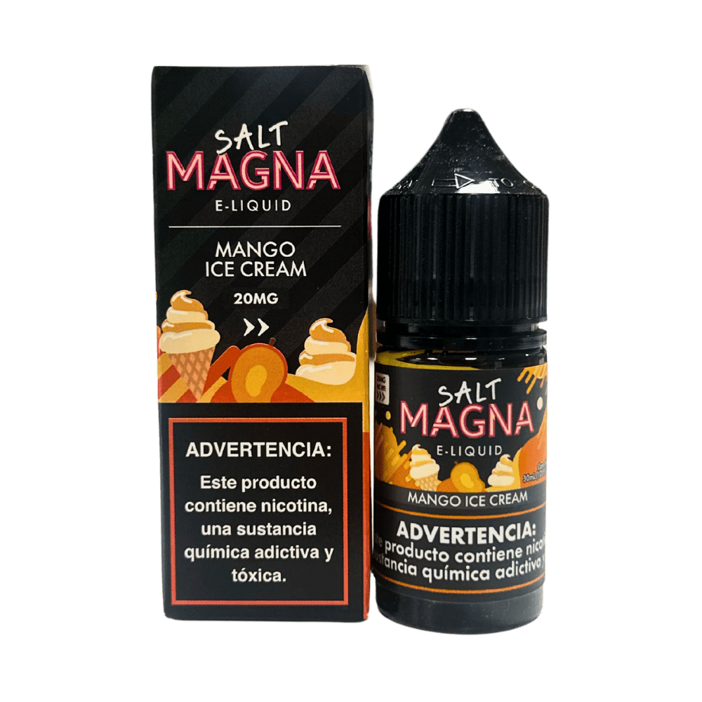 Líquido Magna Salt Nic Mango Ice Cream 30ml - Tienda Vapor
