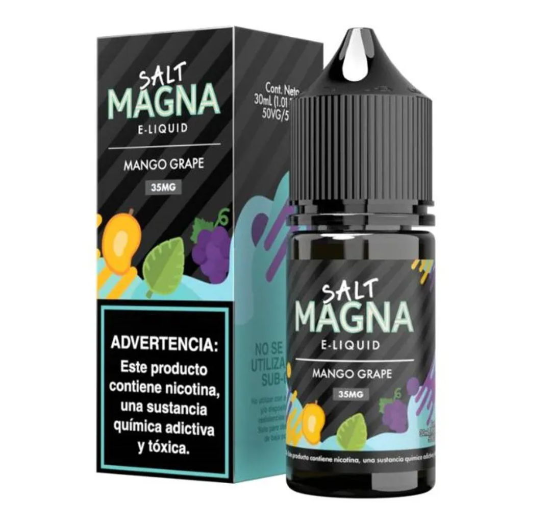 Líquido Magna Salt Nic Mango Grape 30ml - Tienda Vapor