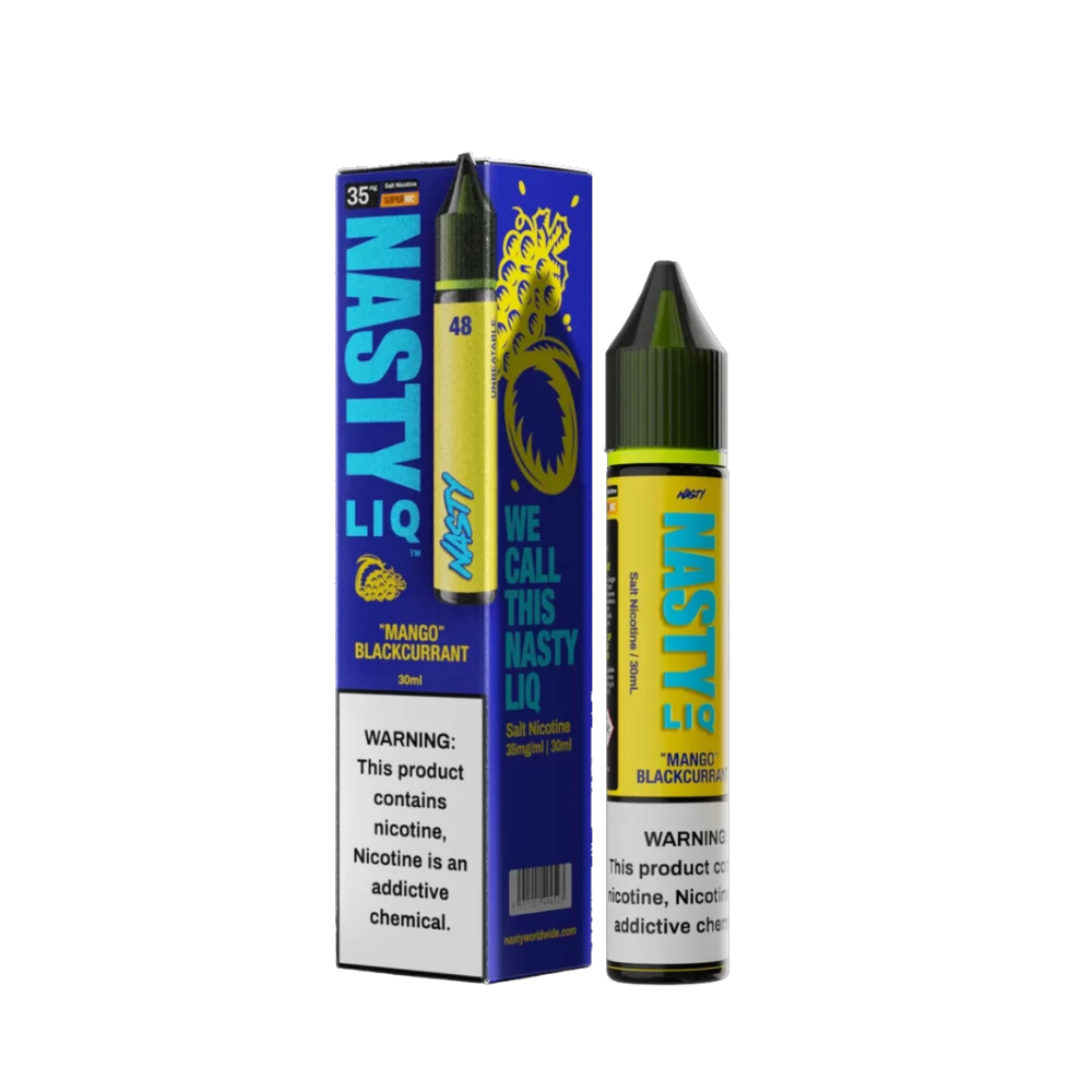 Liquido Nasty Salt Nic New Mango Blackcurrant 30ml - Tienda Vapor