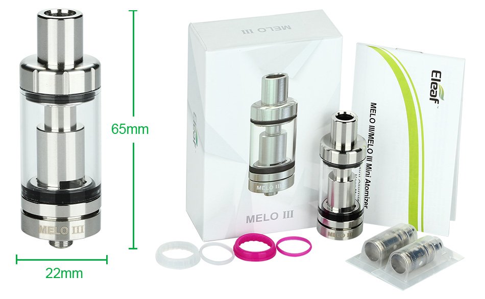 Atomizador Eleaf Melo 3 - Tienda Vapor