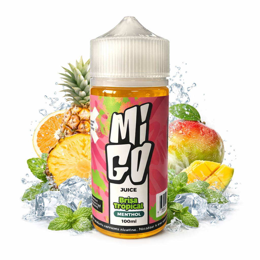 Liquido Migo Brisa Tropical Menthol 100ml - Tienda Vapor