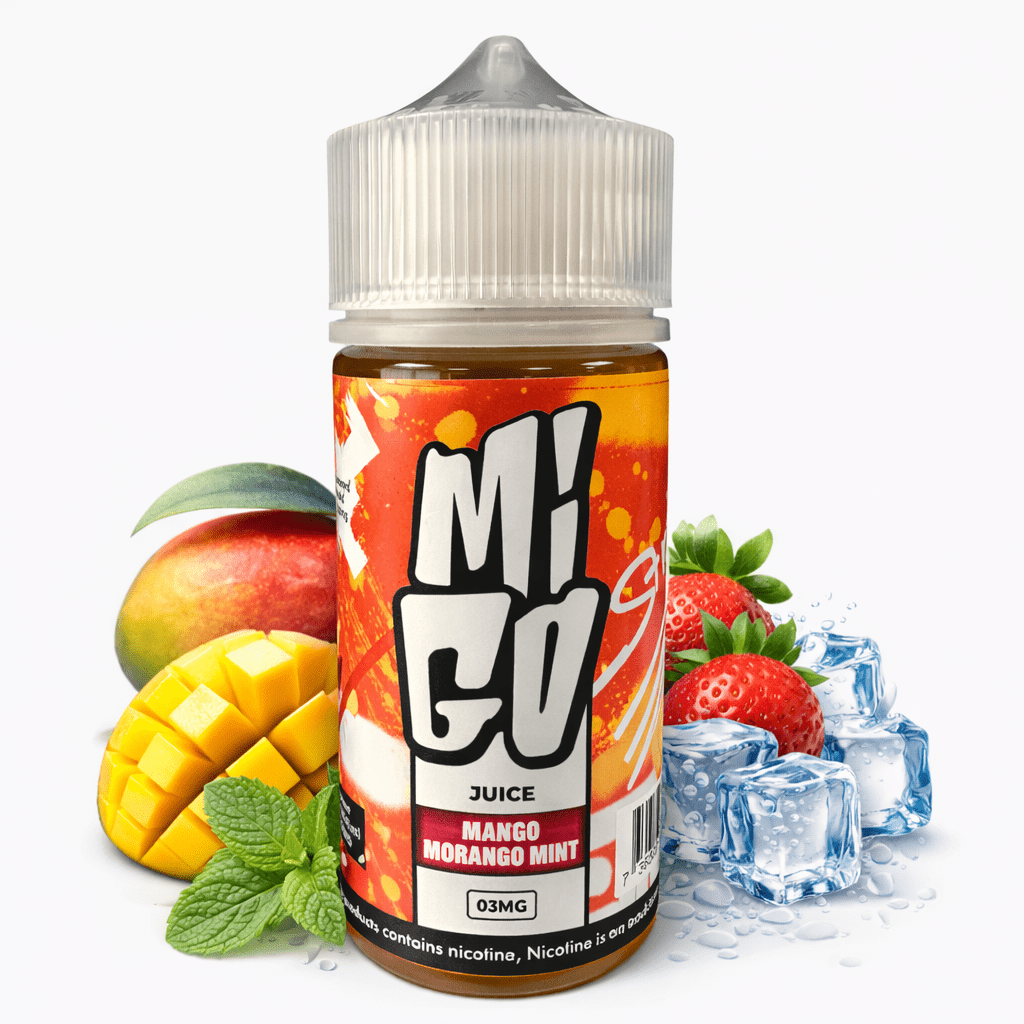 Liquido Migo Mango Morango Mint 100ml - Tienda Vapor