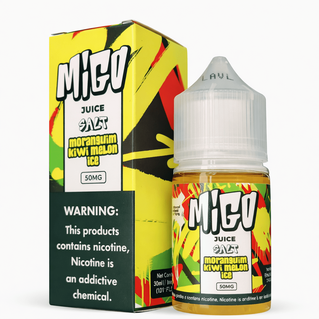 Liquido Migo Salt Nic Frutilla Kiwi Melon Ice 30ml - Tienda Vapor